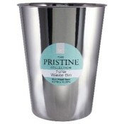 Wholesale - TRASH CAN 7L SS 10.75"H X 8.5"W (6" BASE), UPC: 769898274107